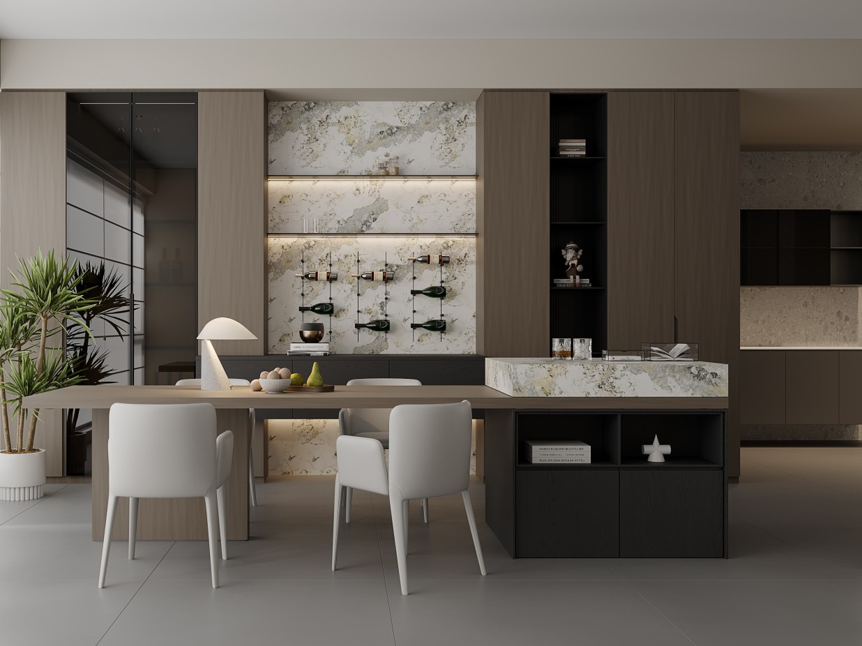 Modern style cabinet