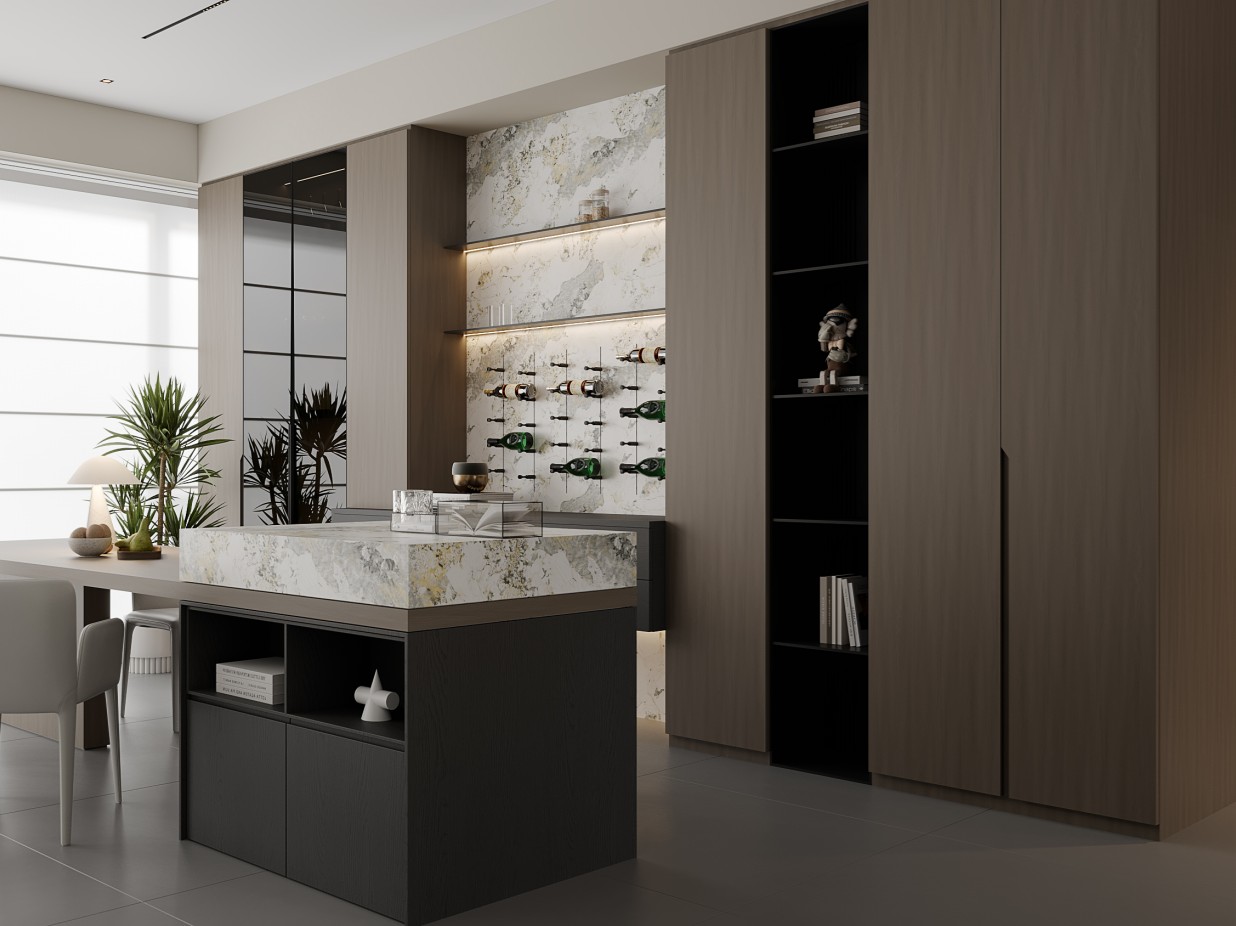 Modern style cabinet