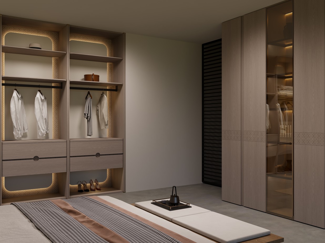 Italian Minimalist Bedroom System