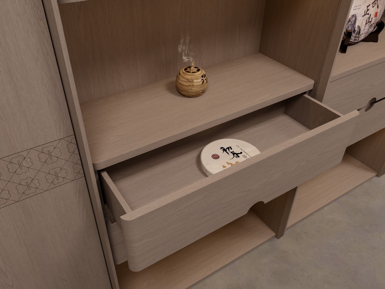 Simple New Chinese Tea Room System