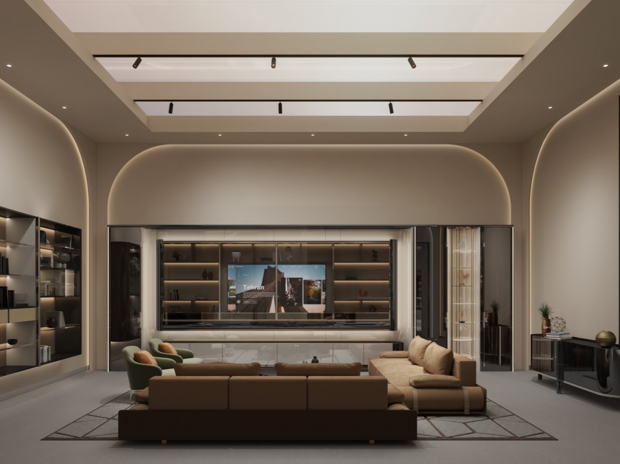 Italian Light Luxury Living Room System