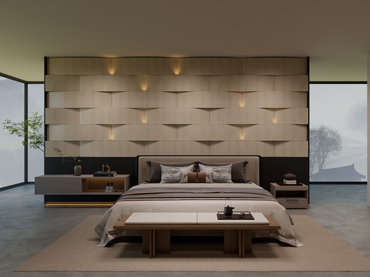 Italian Minimalist Bedroom System