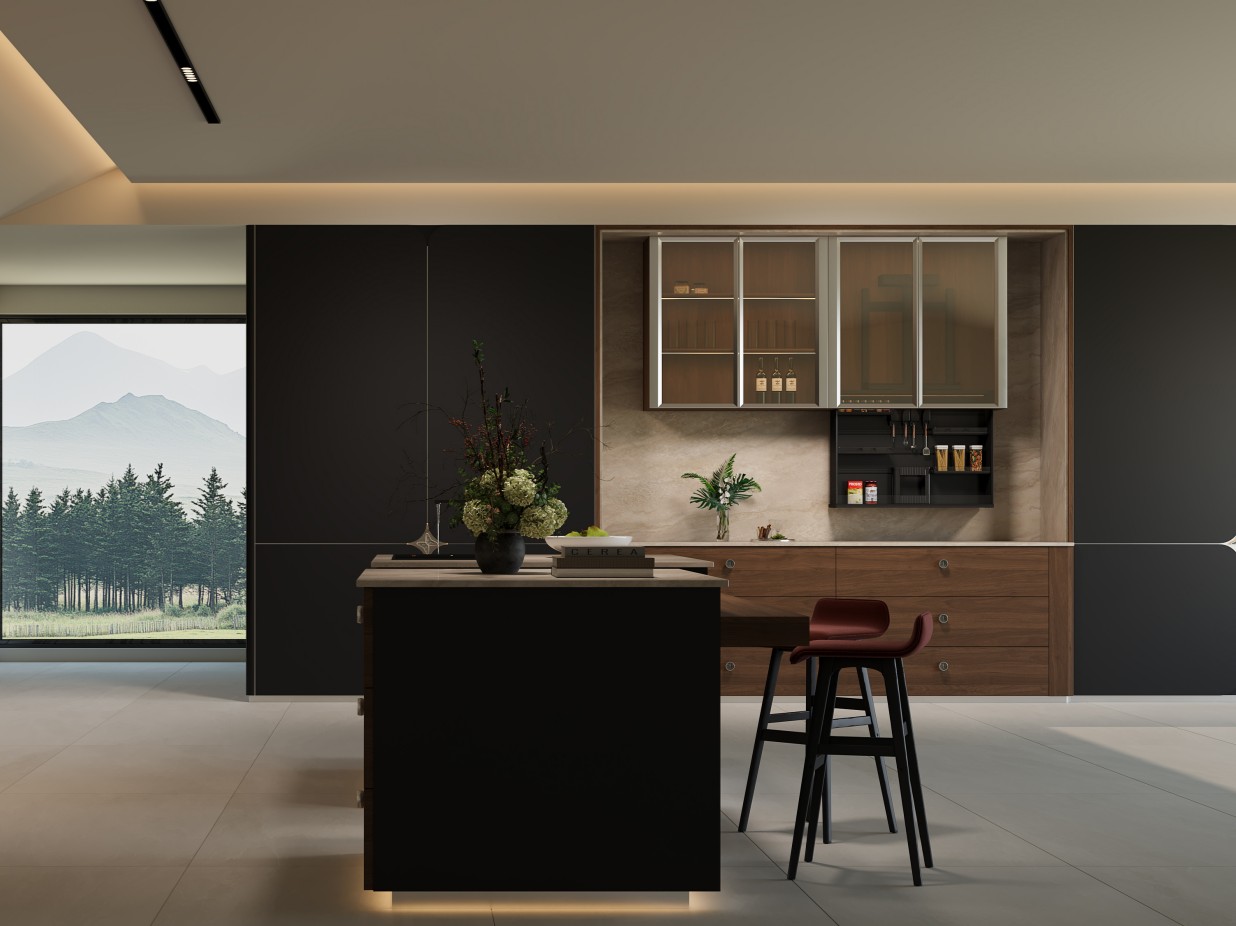 Italian Minimalist Cabinet System