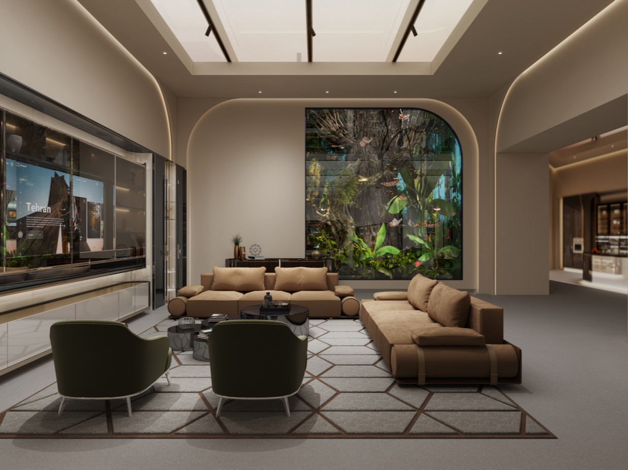 Italian Light Luxury Living Room System