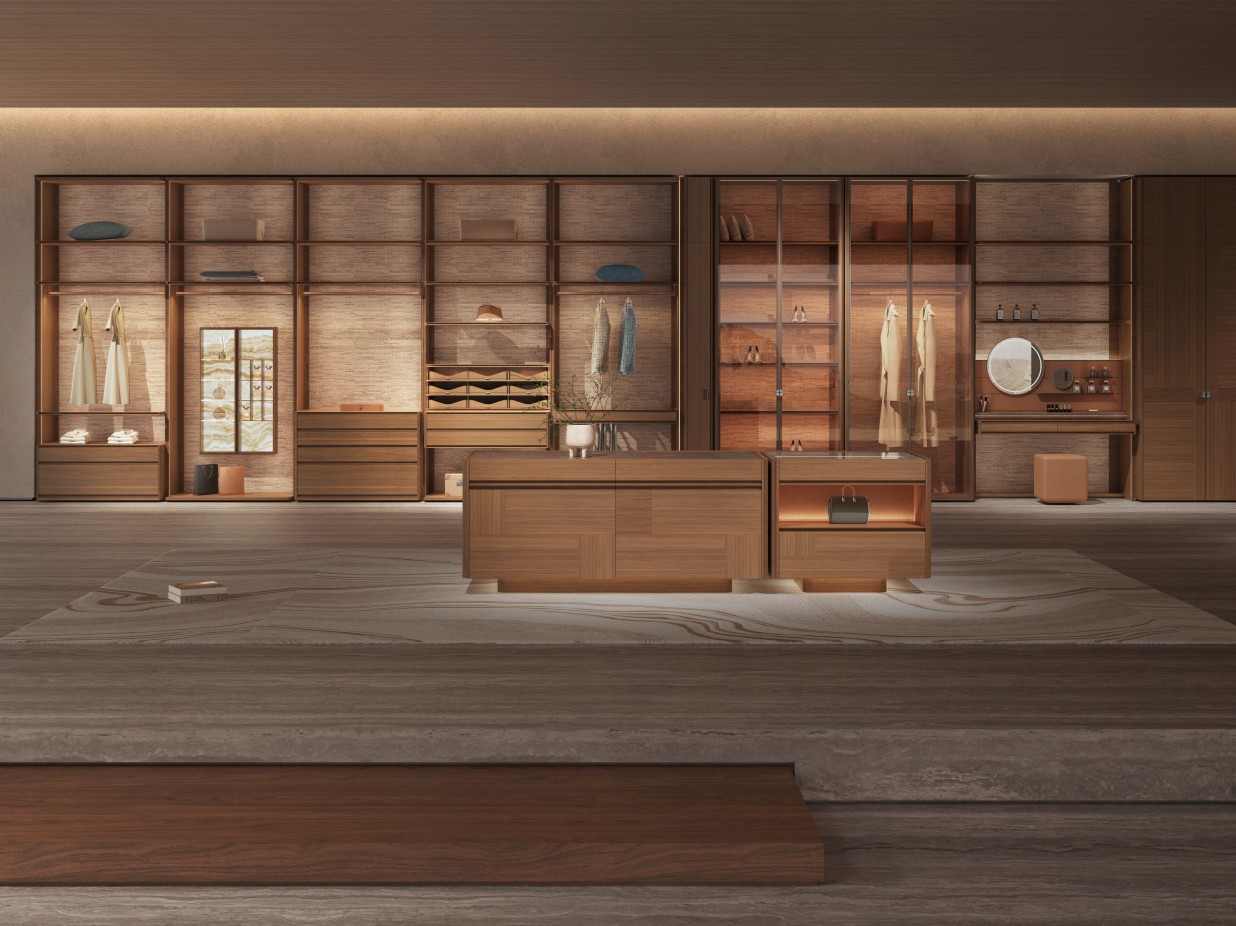 Modern New Chinese Closet System