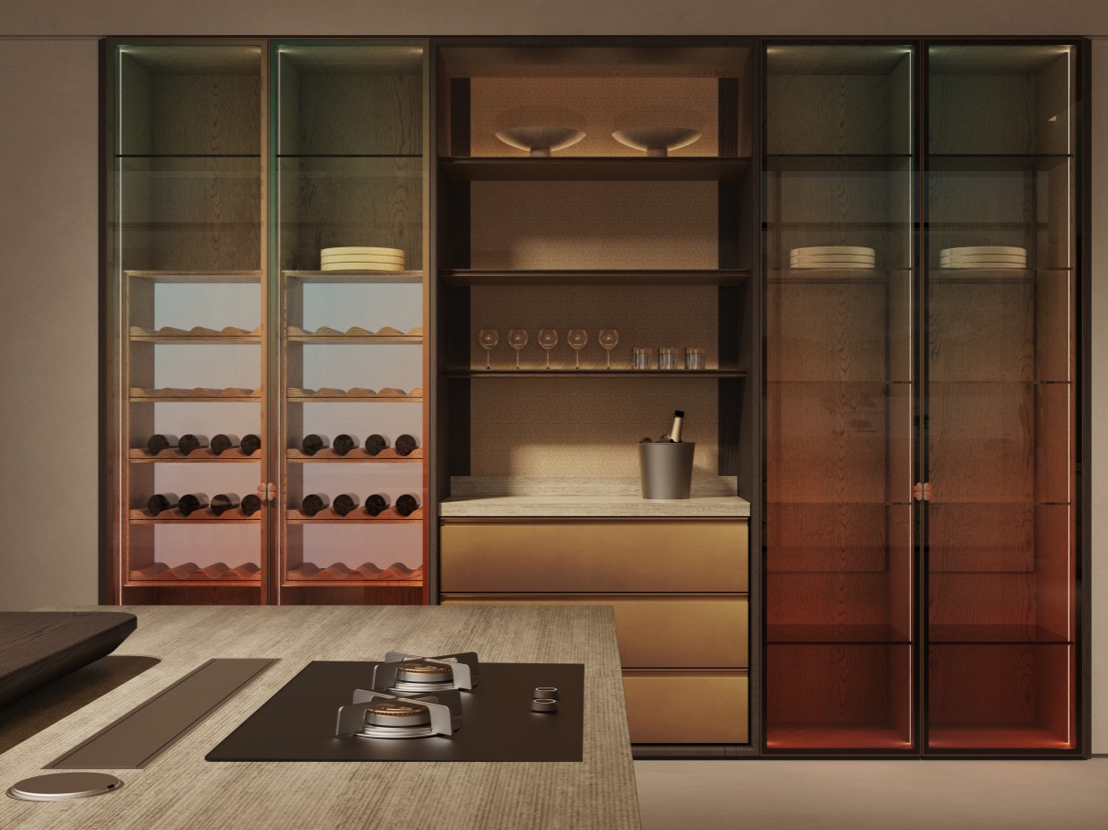 Modern New Chinese Cabinet System