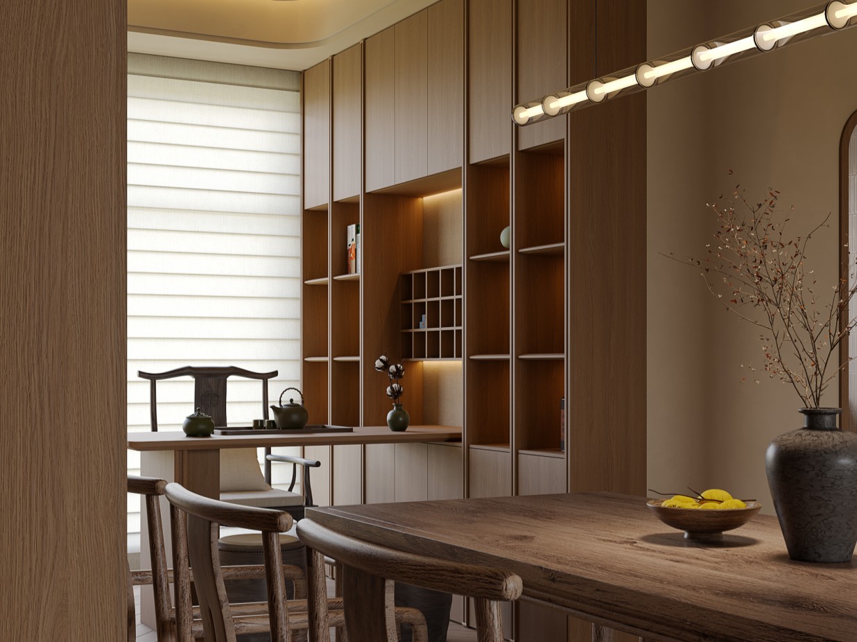 Song-style Aesthetics Tea Room System