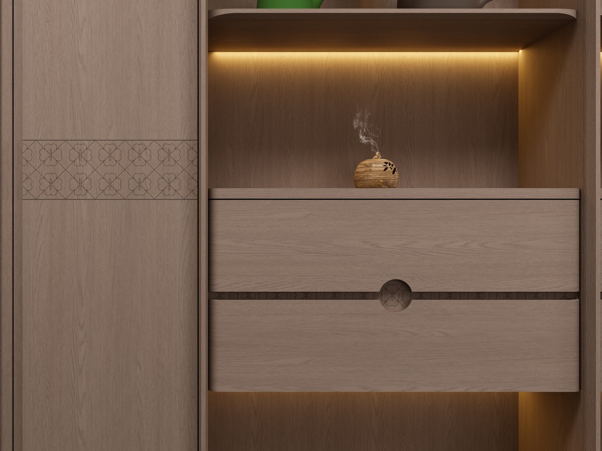 Simple New Chinese Tea Room System