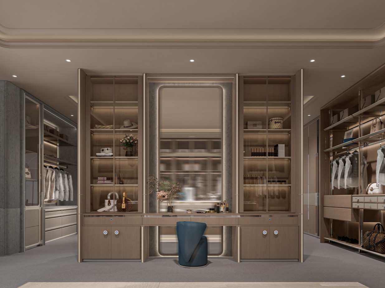 Italian Light Luxury Closet System