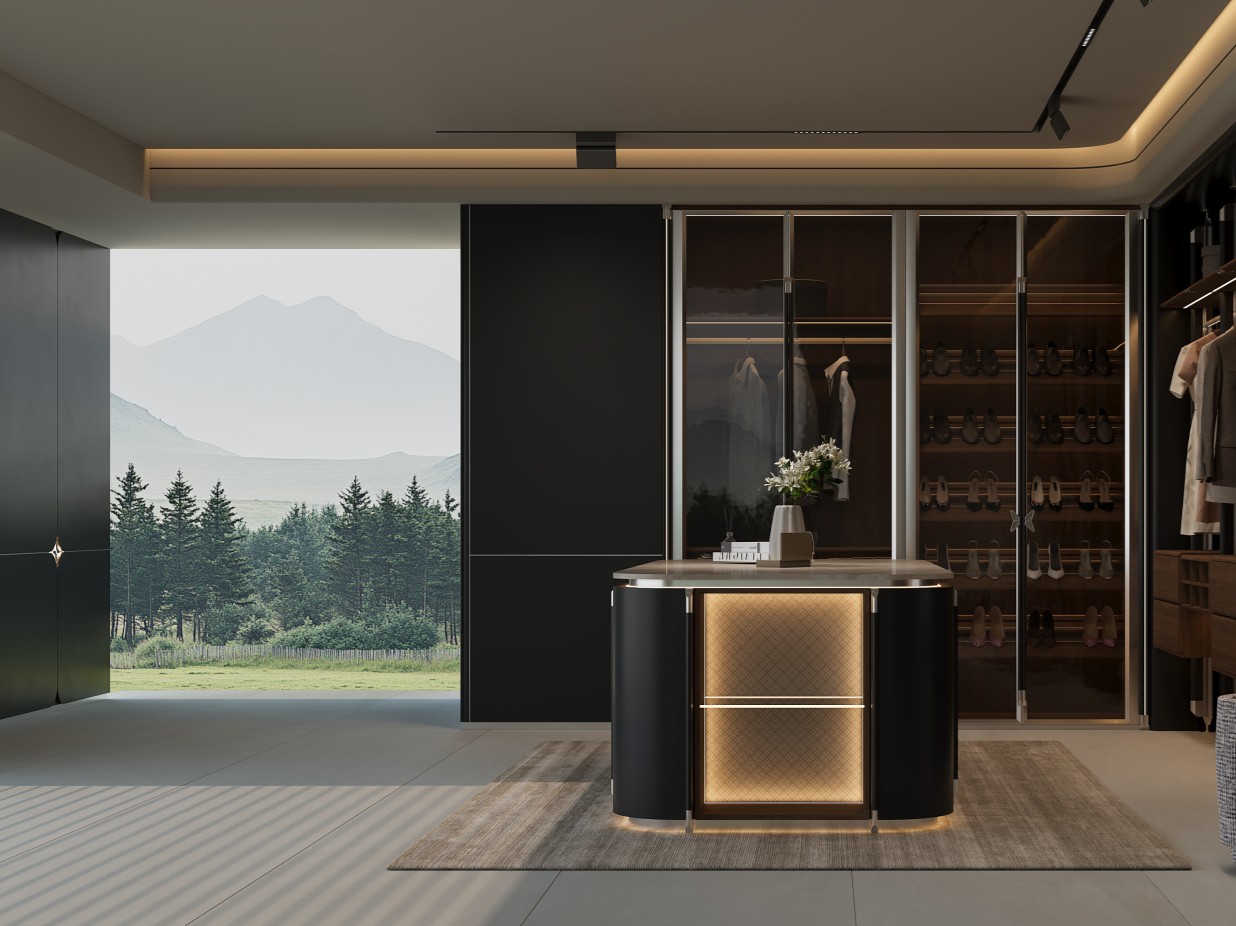 Italian Minimalist Closet System