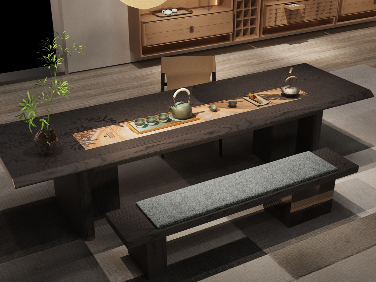 Modern New Chinese Tea Cabinet System
