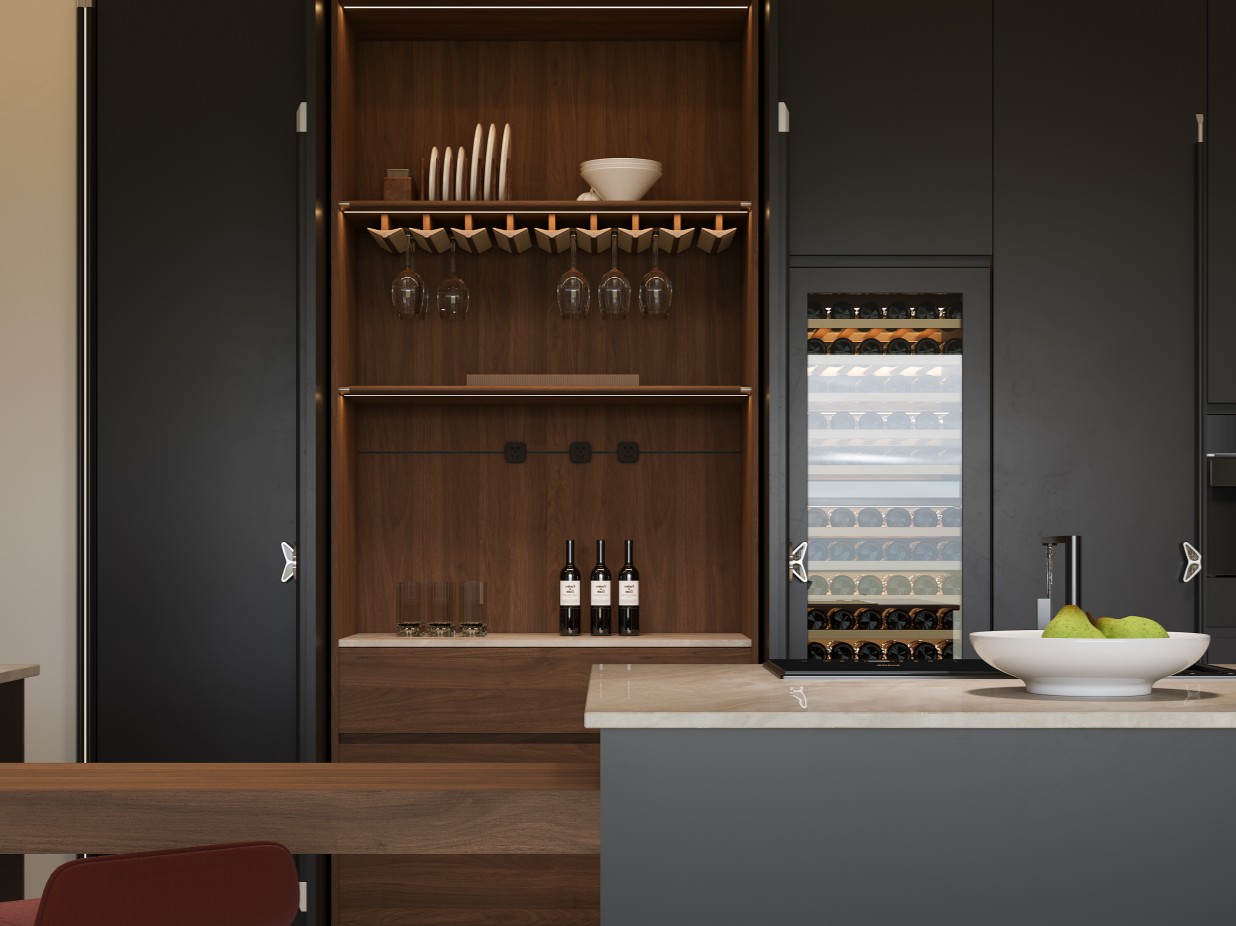 Italian Minimalist Cabinet System