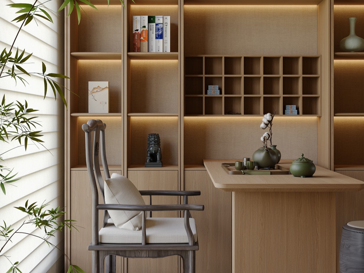 Song-style Aesthetics Tea Room System