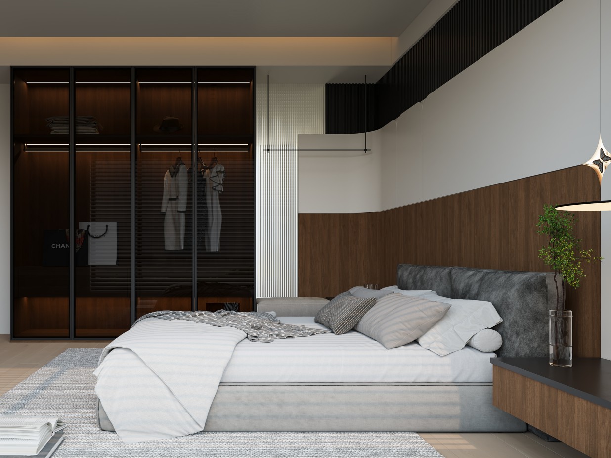 Italian Minimalist Bedroom System