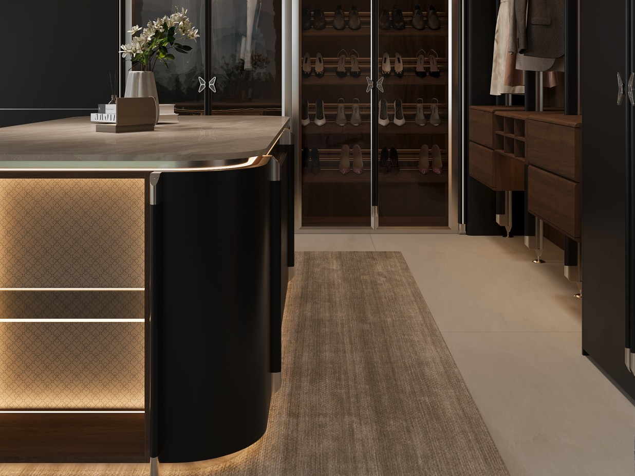 Italian Minimalist Closet System
