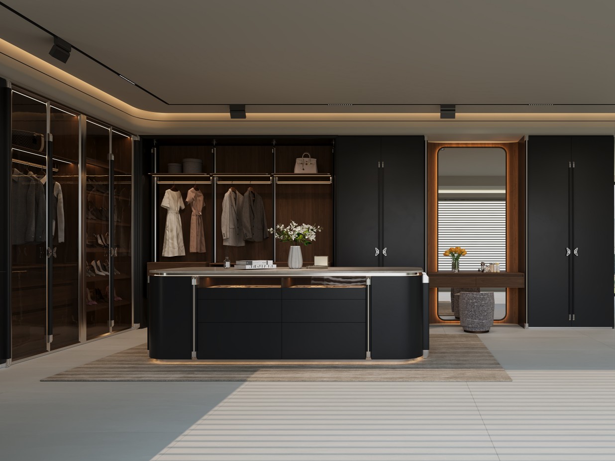 Italian Minimalist Closet System