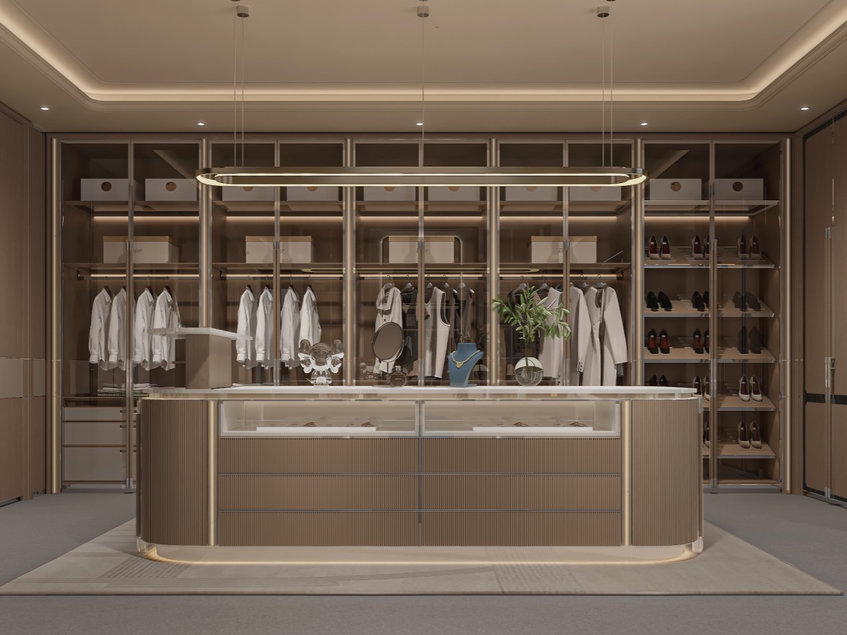 Italian Light Luxury Closet System